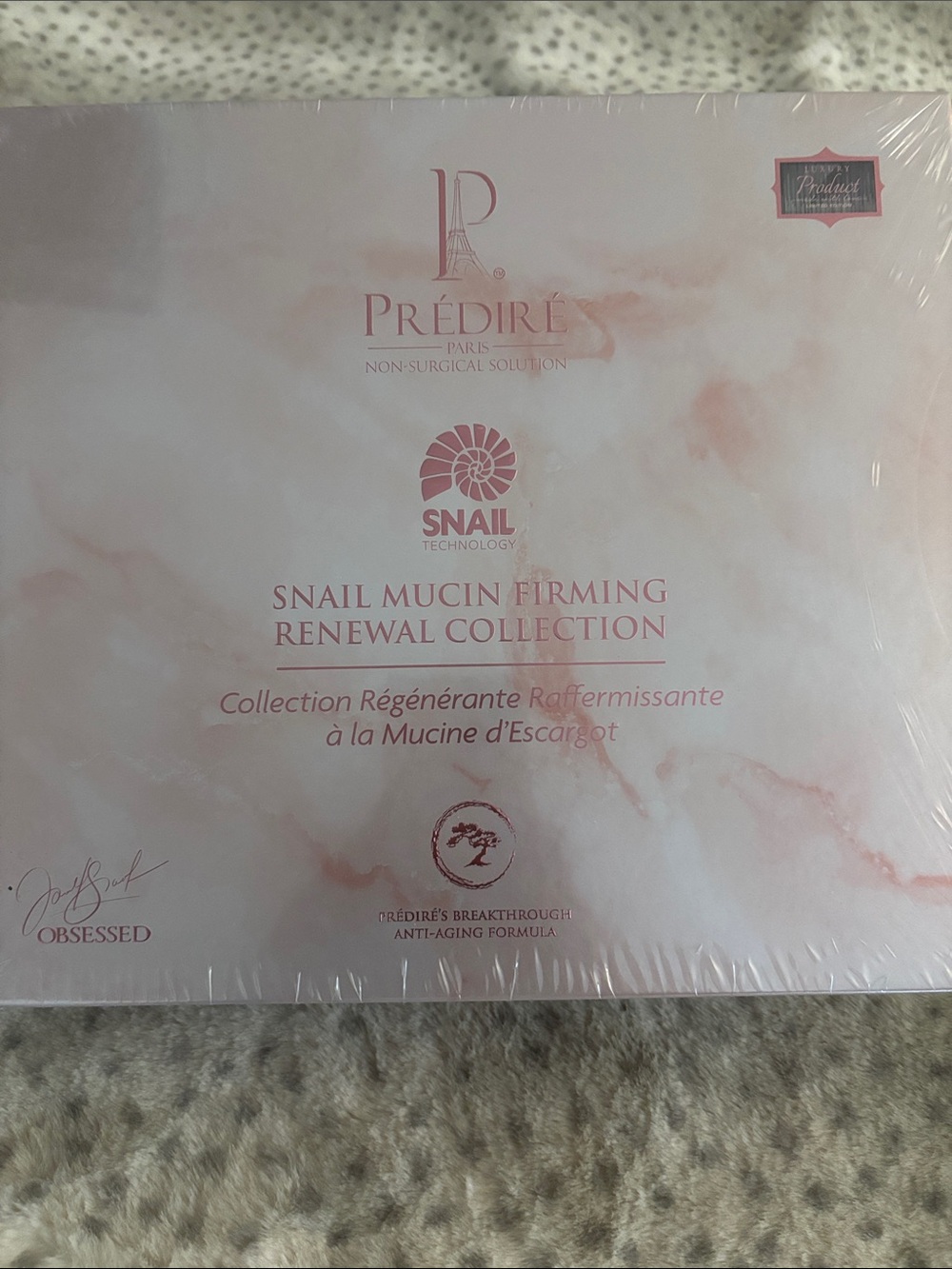 Prédiré Snail Mucin Firming Renewal Collection - Pink
